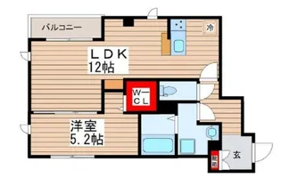 グランテリア浅野【4階】の間取り
