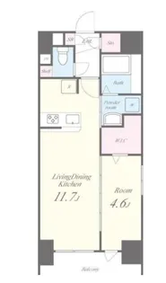 RobusCourt【9階】の間取り