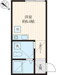 ジラソーレ宮崎台【2階】の間取り