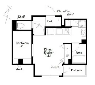 リュウ・ポイント【3階】の間取り