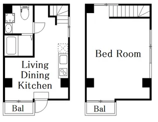 DECOR RESIDENCE 田原町【5階】の間取り