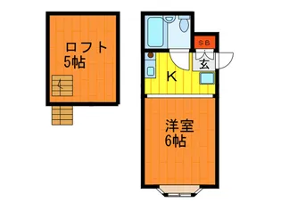 RAJAH CLUB02【2階】の間取り