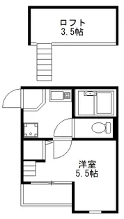 パークアベニュー元住吉【1階】の間取り