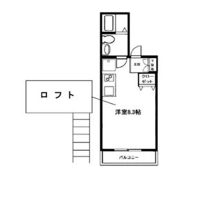 アンダーフォレスト【1階】の間取り
