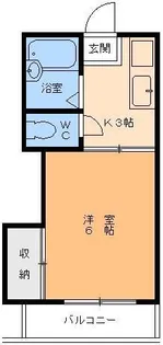 大瀬戸ビル【4階】の間取り