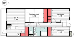 セレソ千歳船橋【3階】の間取り