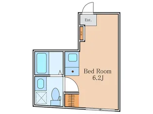 HJ PLACE MEGURO【2階】の間取り
