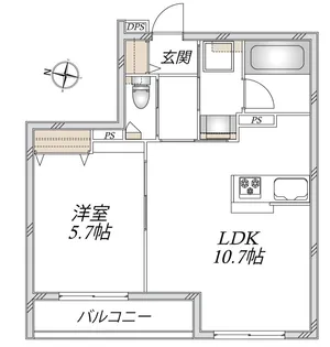 へーベルメゾン西巣鴨【2階】の間取り