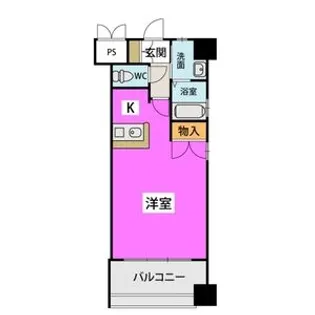 カーサ・アミータ【6階】の間取り