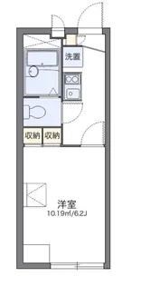 レオパレス真【1階】の間取り