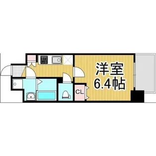 ジアコスモ九条シエル【3階】の間取り