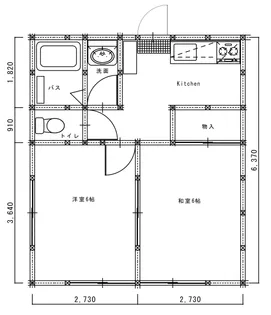 コートブラウン1【1階】の間取り