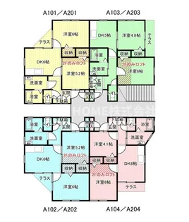 リゼ公文名【2階】の間取り