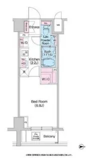 コンフォリア世田谷上馬【8階】の間取り