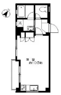 メイプル南烏山【2階】の間取り