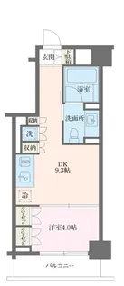 MFPRコート麻布十番【2階】の間取り