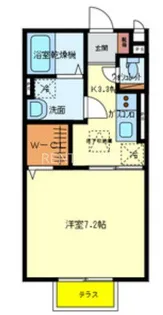 ヴェル ドミール【1階】の間取り