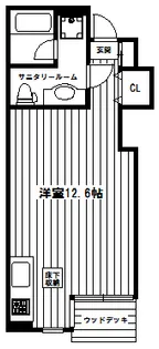 ルベール上井草【1階】の間取り