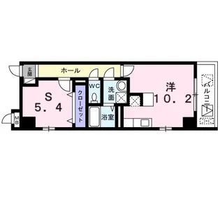 メゾン・ド・ラフレシール【3階】の間取り