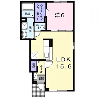 ロータス イースト【1階】の間取り