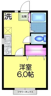 ビラ・ドリームC棟【2階】の間取り