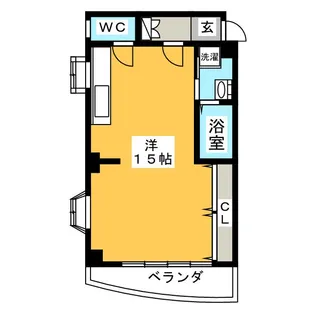 スペースビル2【2階】の間取り