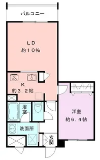 ロンドベル新和【3階】の間取り