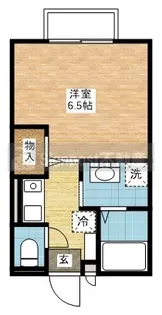 セジュールAOTA【1階】の間取り