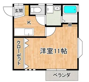 ラクアール【2階】の間取り