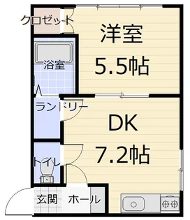 パープルタウン【1階】の間取り