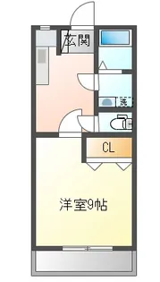 コモドカーサ下小出【2階】の間取り