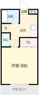 メゾン柊【1階】の間取り