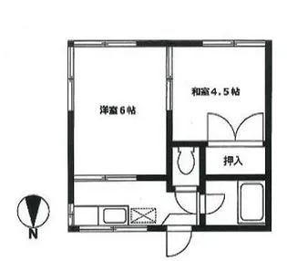 元町ハイツ【2階】の間取り
