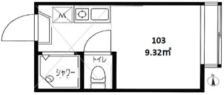 フェリスホワイト【1階】の間取り