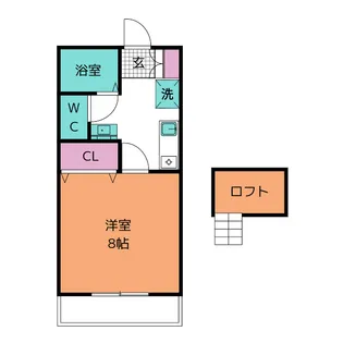 Casa Serena (カーサセレナ)【1階】の間取り