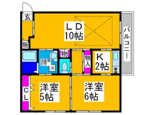 かなおかビレッジ【1階】の間取り