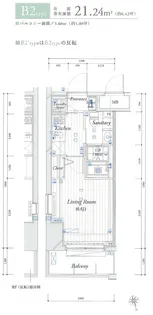 THEパームス東武練馬【10階】の間取り