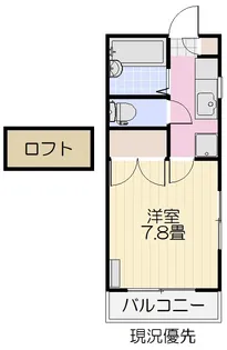 マロングラス泉中央【2階】の間取り