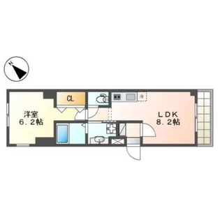 ボナール・ディアコート【3階】の間取り