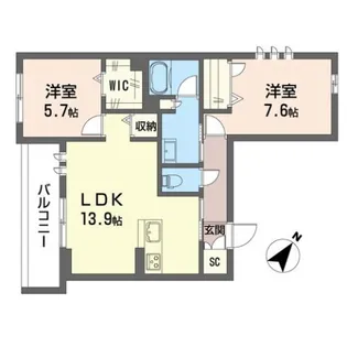 フェアリーステージ【3階】の間取り