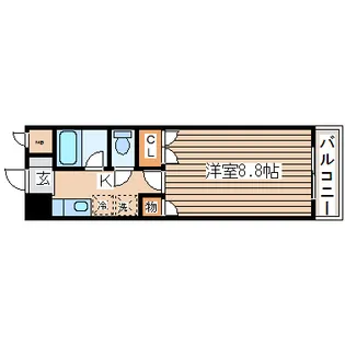 アーバンハイツ柏木【7階】の間取り