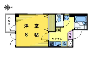 コンフォート中野【3階】の間取り