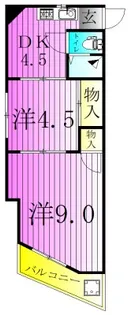 サンライトマンション【3階】の間取り