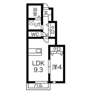 LiLian(リリアン)【1階】の間取り