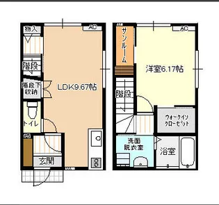 ビオラ古定塚A棟の間取り