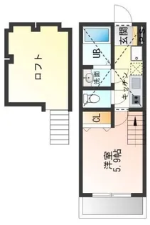 Casa K【2階】の間取り