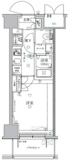 南池袋レジデンス【3階】の間取り