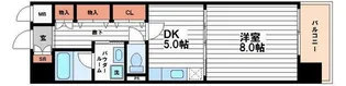 ベルビュー7番館【9階】の間取り