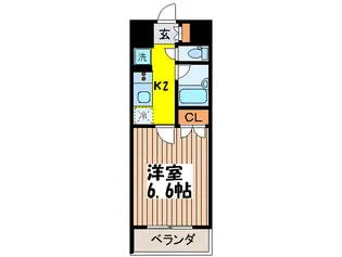 プライマル森下の間取り
