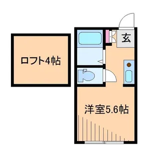 ソレイユ【2階】の間取り